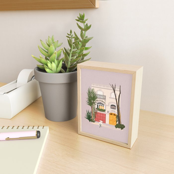 Mexico City Afternoon (2022 version) Mini Art Print Gallery Image 2