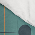Mid Century Modern Atomic Abstract Pattern Comforter Gallery Image 4
