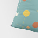 Mid Century Modern Atomic Abstract Pattern Pillow Sham Gallery Image 4