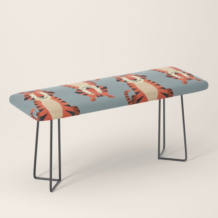 Whimsy Tiger Bench Gallery Image 1