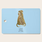 Love each otter Cutting Board Gallery Image 1