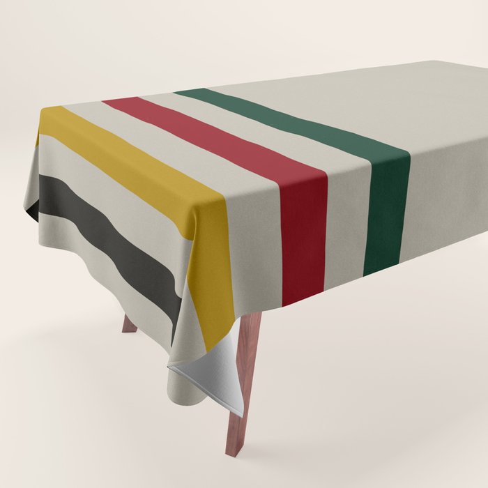 Trapper Stripes Tablecloth Gallery Image 1