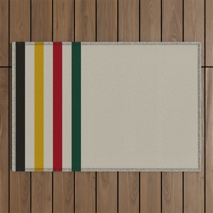Trapper Stripes Outdoor Rug Gallery Image 1