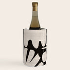 Matisse Inspired Cutouts in Black and White Wine Chiller Gallery Image 2