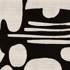 Matisse Inspired Cutouts in Black and White Coffee Mug Gallery Image 2