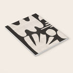 Matisse Inspired Cutouts in Black and White Notebook Gallery Image 3
