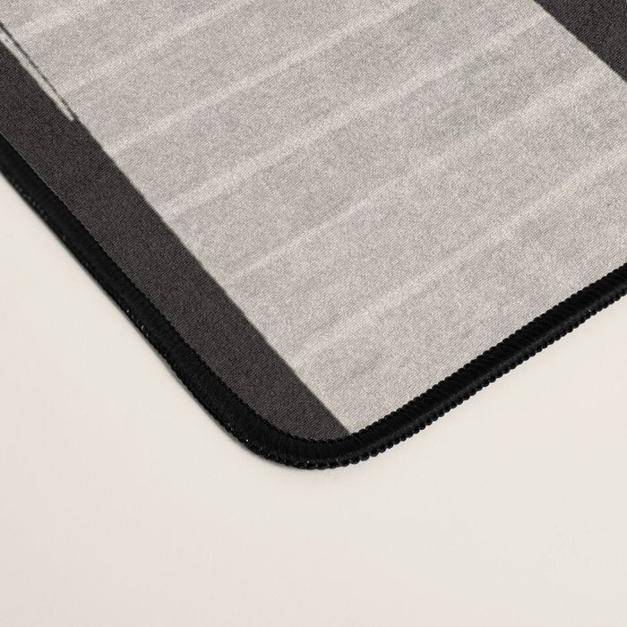 Matisse Inspired Cutouts in Black and White Desk Mat Gallery Image 4