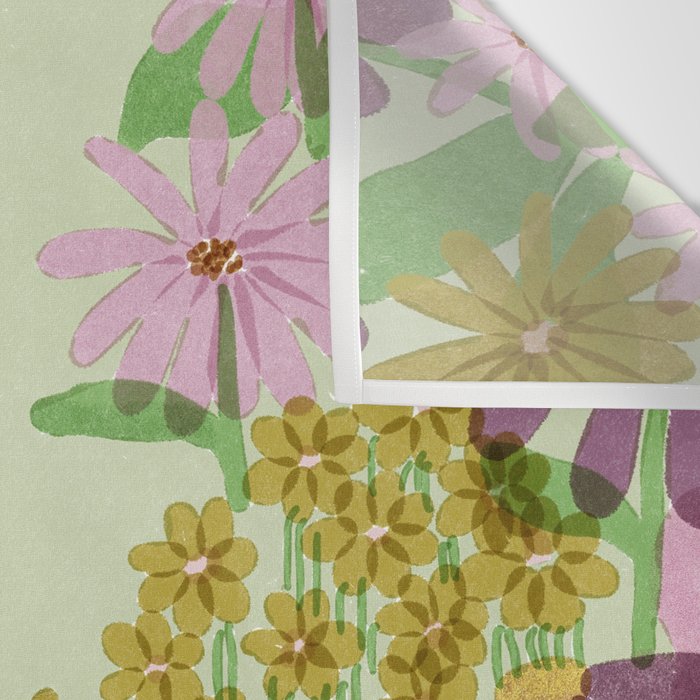 Vintage Garden Wall Tapestry Gallery Image 3