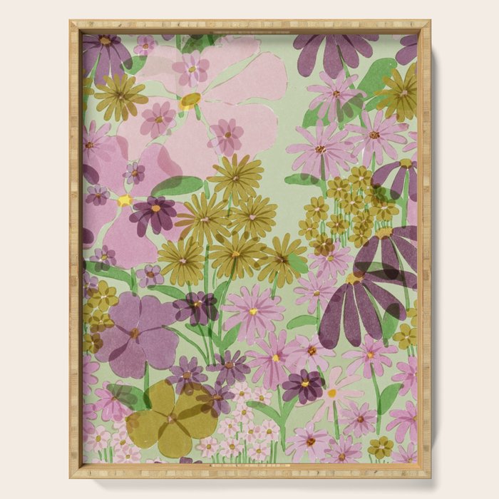 Vintage Garden Serving Tray Gallery Image 1