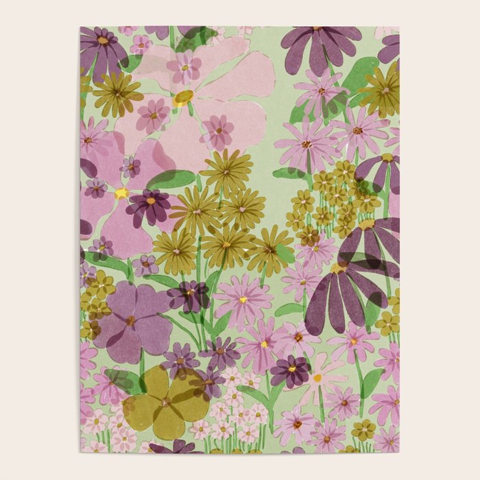 Vintage Garden Poster Gallery Image 1
