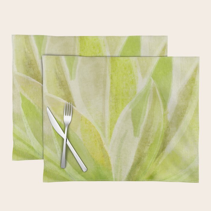 Agave Cactus in Morning Sunlight Placemat Gallery Image 1