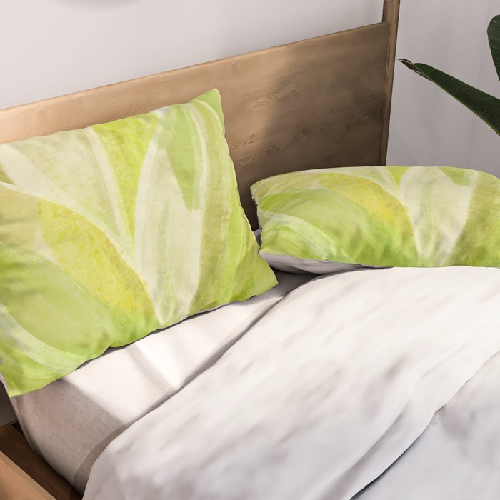 Agave Cactus in Morning Sunlight Pillow Sham Gallery Image 2