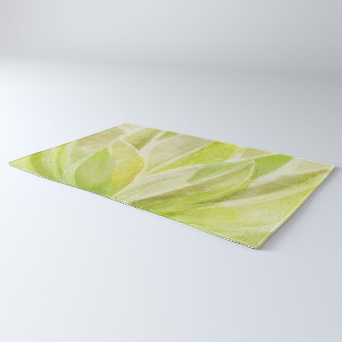 Agave Cactus in Morning Sunlight Rug Gallery Image 3