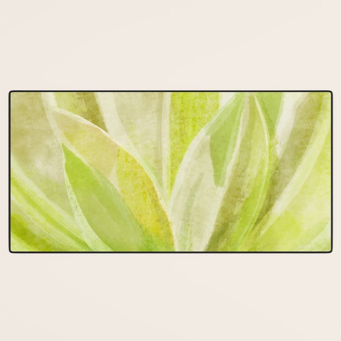 Agave Cactus in Morning Sunlight Desk Mat Gallery Image 3