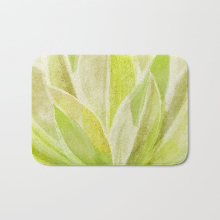 Agave Cactus in Morning Sunlight Bath Mat Gallery Image 1