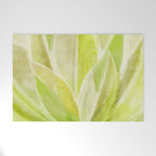 Agave Cactus in Morning Sunlight Welcome Mat Gallery Image 1