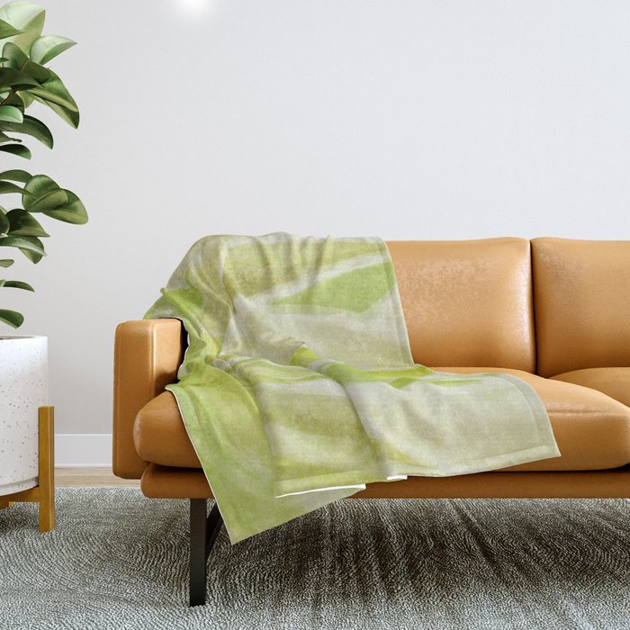 Agave Cactus in Morning Sunlight Throw Blanket Gallery Image 1