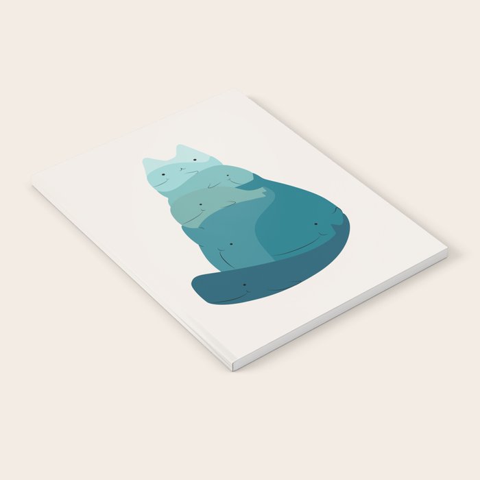 Cat Landscape 171: A Hungry Cat Notebook Gallery Image 2