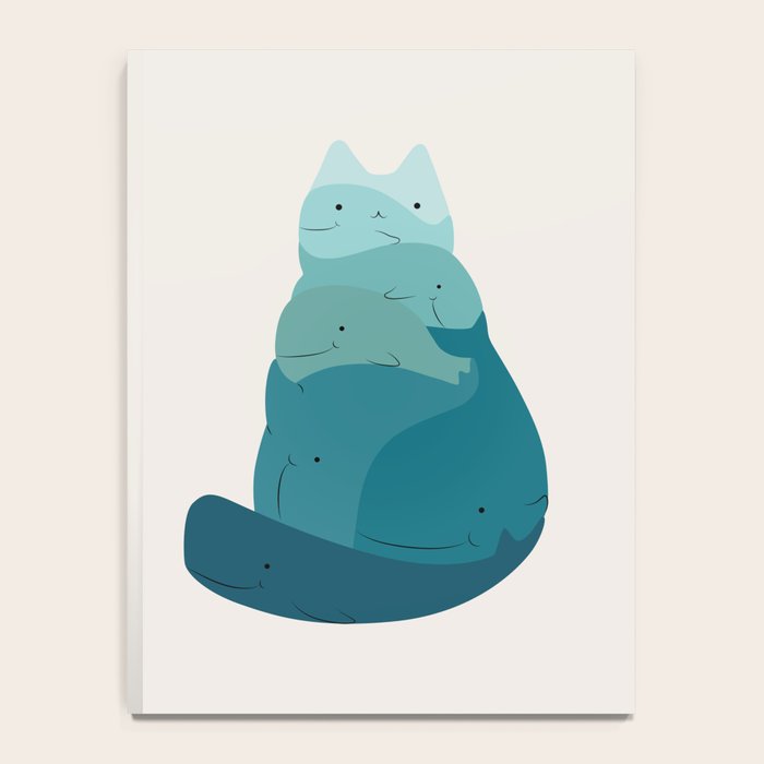 Cat Landscape 171: A Hungry Cat Notebook Gallery Image 4