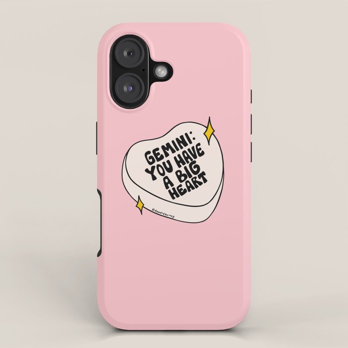 Gemini Conversation Heart iPhone Case Gallery Image 1