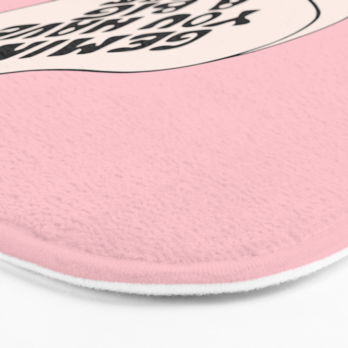 Gemini Conversation Heart Bath Mat Gallery Image 3