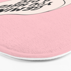 Gemini Conversation Heart Bath Mat Gallery Image 3