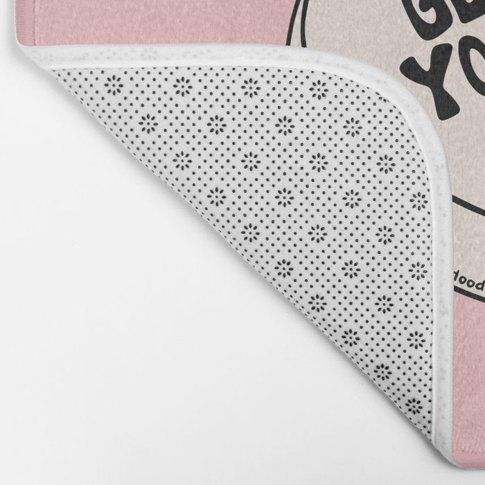 Gemini Conversation Heart Bath Mat Gallery Image 2