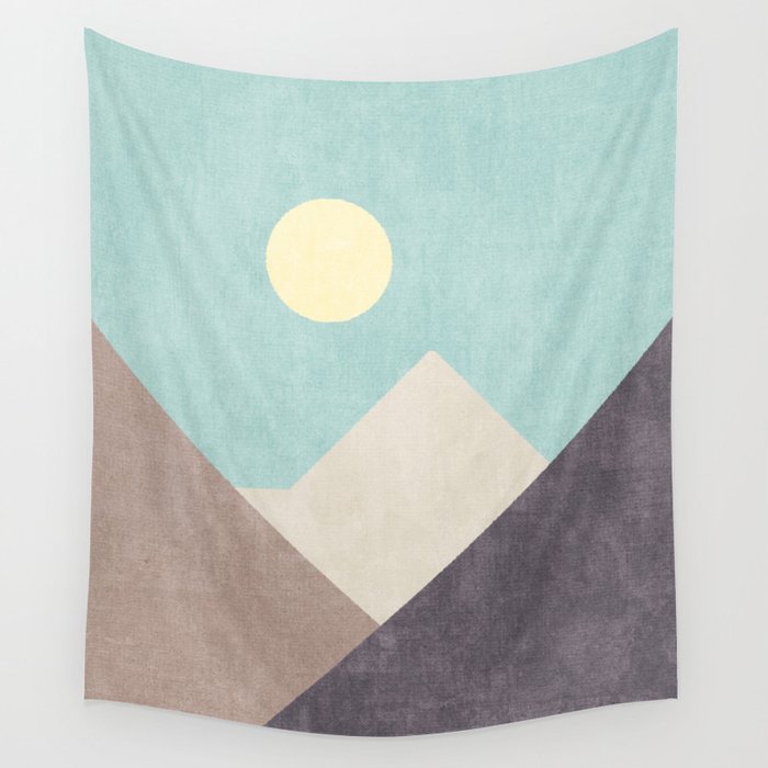 LANDSHAPES / Mountains - Day Wall Tapestry Gallery Image 4