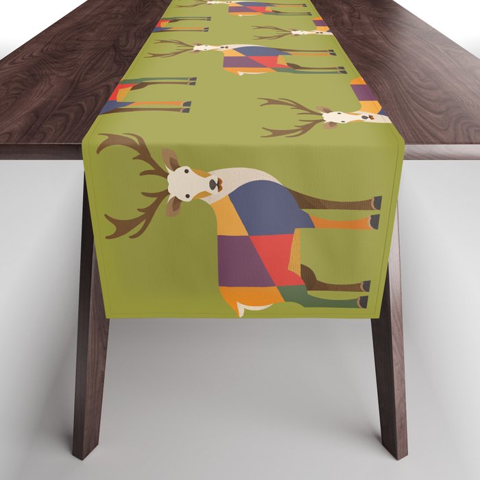 Red Deer Table Runner Gallery Image 1