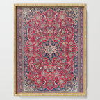 Bijar Kurdish Northwest Persian Rug Print Serving Tray Gallery Image 1