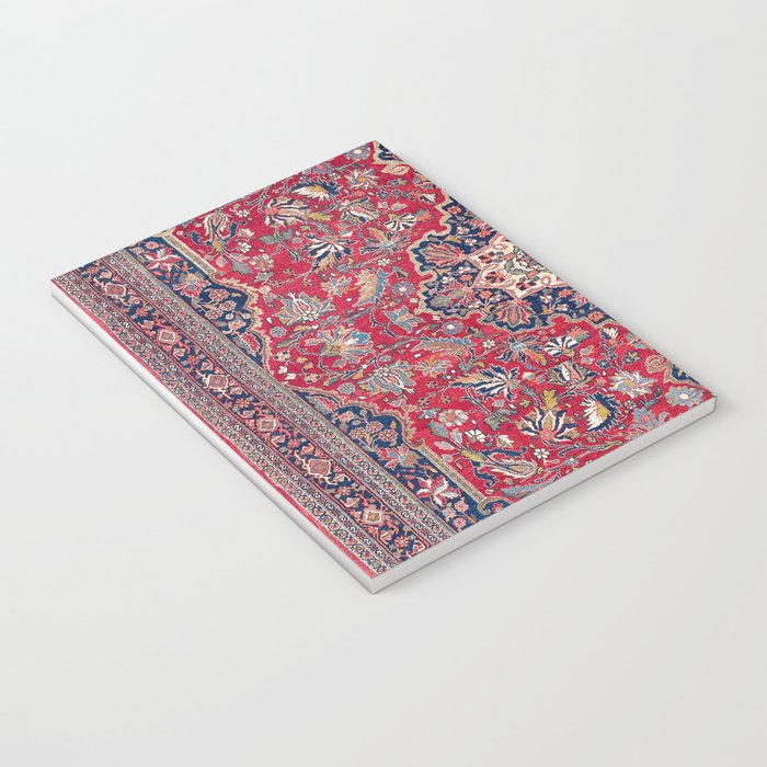 Bijar Kurdish Northwest Persian Rug Print Notebook Gallery Image 3