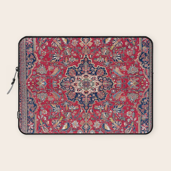 Bijar Kurdish Northwest Persian Rug Print Laptop Sleeve Gallery Image 1