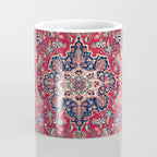Bijar Kurdish Northwest Persian Rug Print Coffee Mug Gallery Image 4