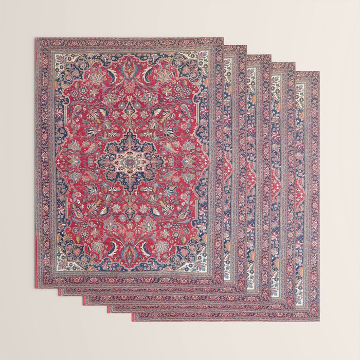 Bijar Kurdish Northwest Persian Rug Print Wrapping Paper Gallery Image 3
