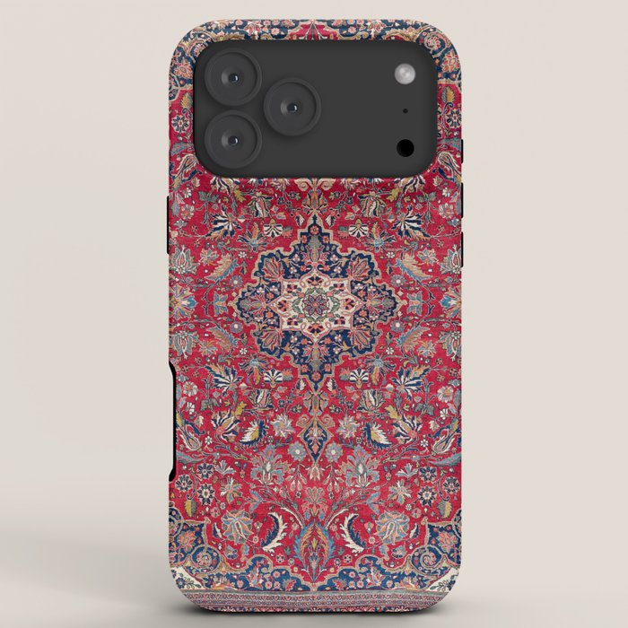 Bijar Kurdish Northwest Persian Rug Print iPhone Case Gallery Image 8