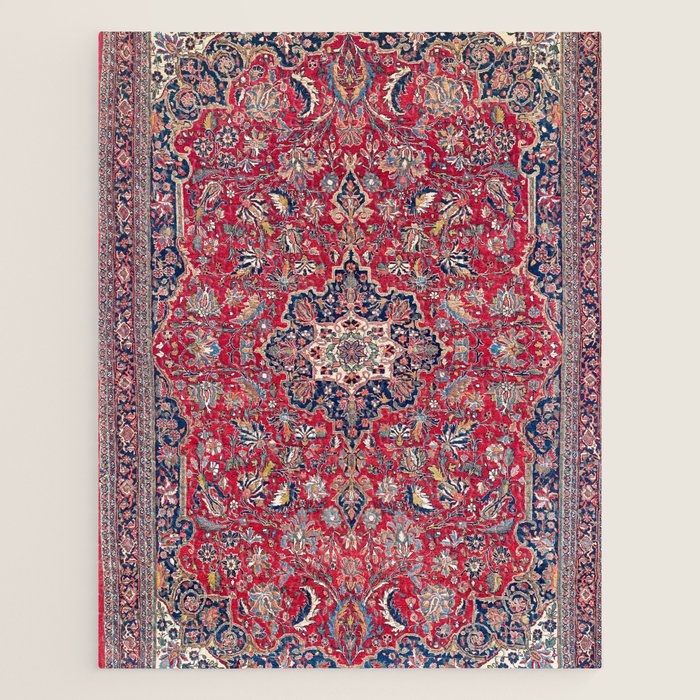 Bijar Kurdish Northwest Persian Rug Print Jigsaw Puzzle Gallery Image 1