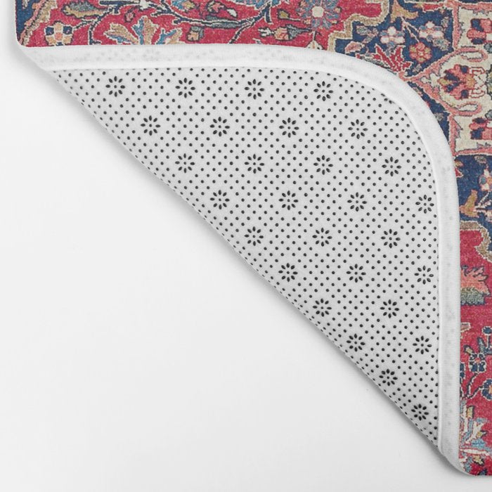 Bijar Kurdish Northwest Persian Rug Print Bath Mat Gallery Image 2