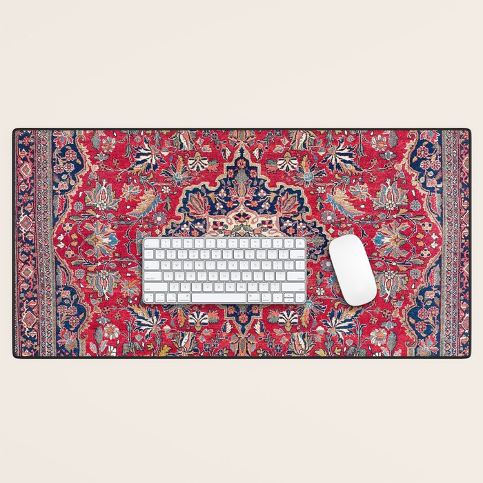 Bijar Kurdish Northwest Persian Rug Print Desk Mat Gallery Image 1