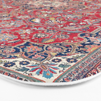 Bijar Kurdish Northwest Persian Rug Print Bath Mat Gallery Image 3