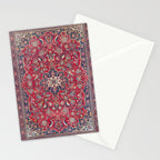 Bijar Kurdish Northwest Persian Rug Print Stationery Card Gallery Image 2