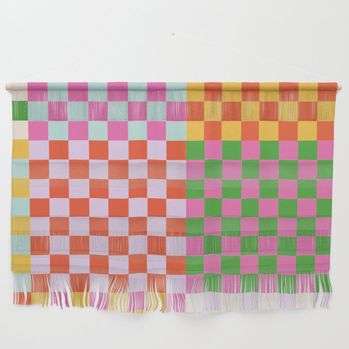 Happy patchwork Wall Hanging Gallery Image 1