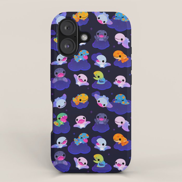 Anurognathus in the night sky iPhone Case Gallery Image 1