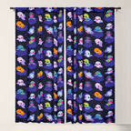 Anurognathus in the night sky Window Curtain Gallery Image 5