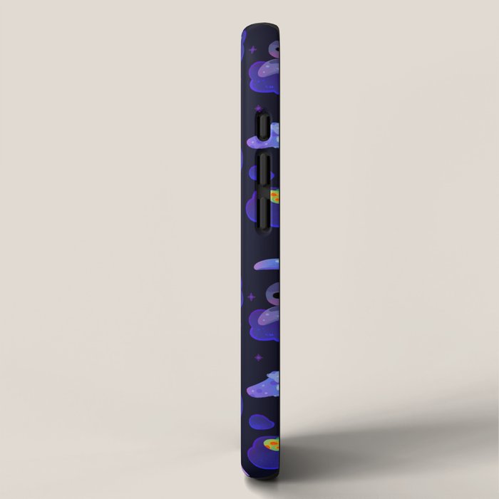 Anurognathus in the night sky iPhone Case Gallery Image 2