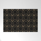 Burning Daylight Rustic Pattern Welcome Mat Gallery Image 1