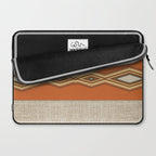 Southwestern Earth Tone Texture Design Laptop Sleeve Gallery Image 2