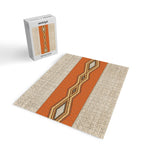 Southwestern Earth Tone Texture Design Jigsaw Puzzle Gallery Image 2