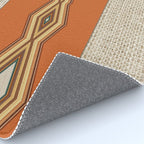 Southwestern Earth Tone Texture Design Rug Gallery Image 4