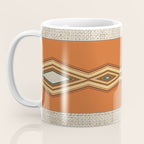 Southwestern Earth Tone Texture Design Coffee Mug Gallery Image 3