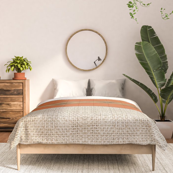 Southwestern Earth Tone Texture Design Comforter Gallery Image 3